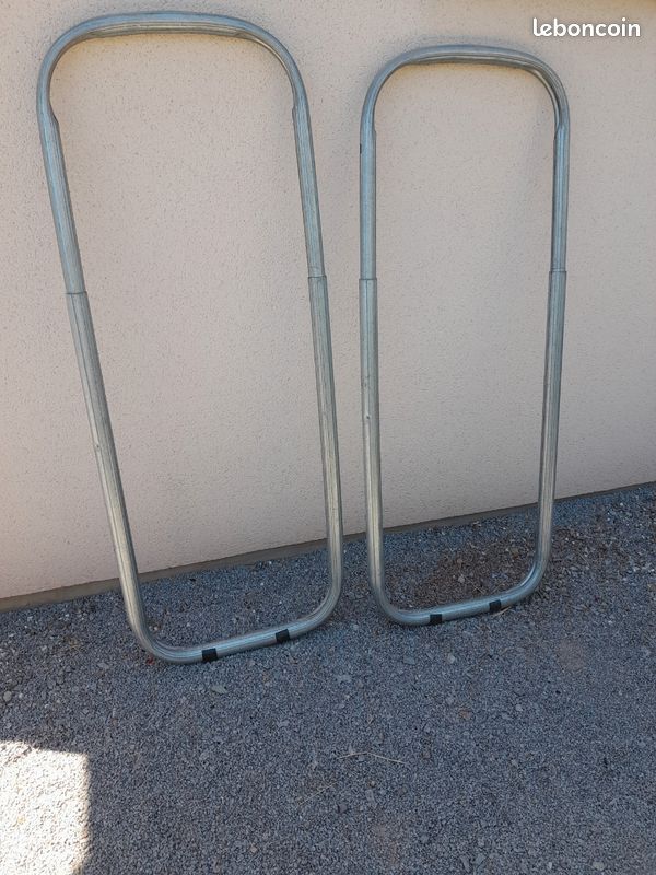 2 tubulures acier galvanisé (image 1)