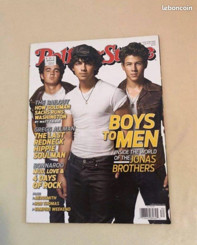 Jonas Brothers - Rolling Stone (image 1)