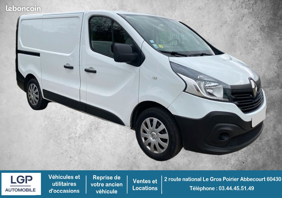 Renault Trafic 1° Main 10.833HT DCI 120cv Energy FG L1H1 Confort Clim/Tél/3P (image 3)