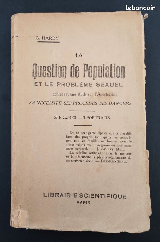 MEDECINE. SOCIETE. Population et problème sexuel (image 1)
