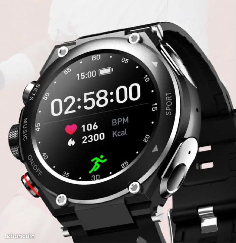 Montre connecté avec écouteurs intégrés (image 6)