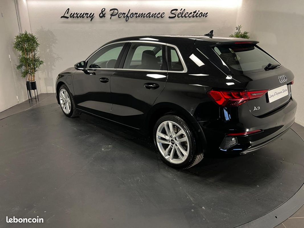 AUDI A3 SPORTBACK 40 TFSI-e 204ch S-Tronic - Hybride rechargeable -1°main - Suivi Audi Monaco (image 3)
