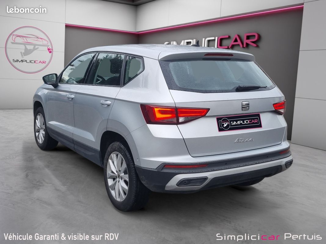 SEAT ATECA 1.5 TSI 150 ch Start/Stop DSG7 Style sièges chauffants virtual cockpit Carplay Garantie 12 mois (image 3)