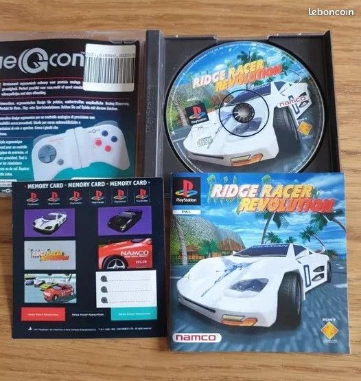 Ridge Racer PS1 – Sony PlayStation 1, Complet, PAL, Excellent État, Jeu De Course