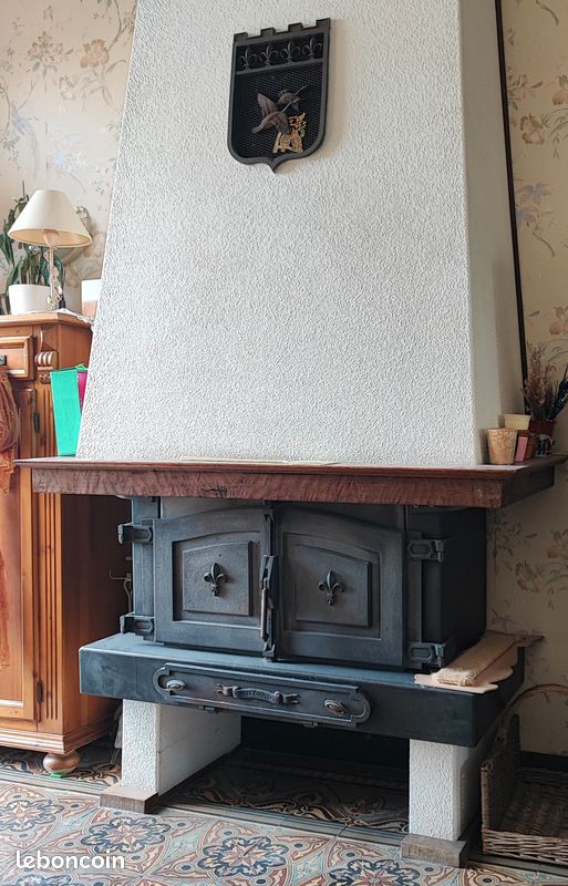 Insert (poêle à bois) - cheminée complète (image 1)