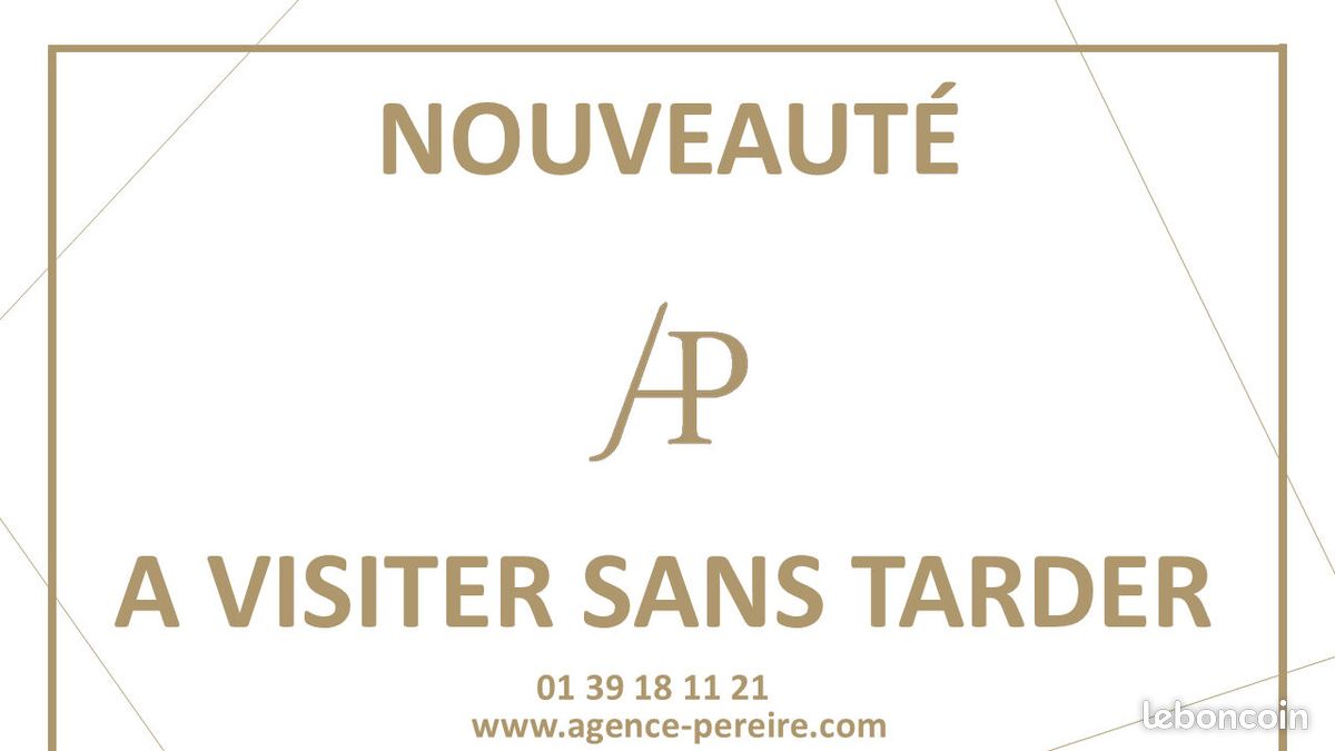 Appartement 3 pièces 59 m² · à Saint-Germain-en-Laye · 59 m² · 1 850 €