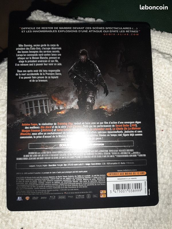 La chute de la maison blanche (Blu Ray steelbook) (image 2)