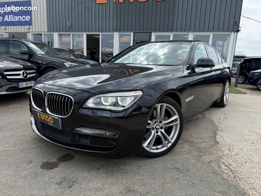 BMW SERIE 7 ACTIVEHYBRID 7 354H 320 FULL-HYBRID EXCLUSIVE - SOFT CLOSE - SIÈGES CHAUFFANTS AV/A -CAMÉRA DE RECUl (image 2)
