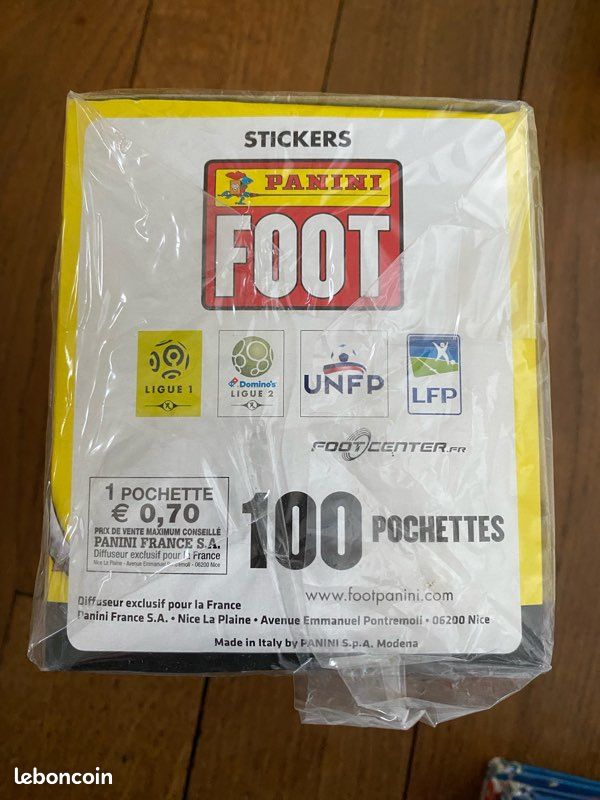 Boîte De 100 Paquets De Stickers Panini – THEO OU LA BATTE DE LA VICTOIRE, Neuf