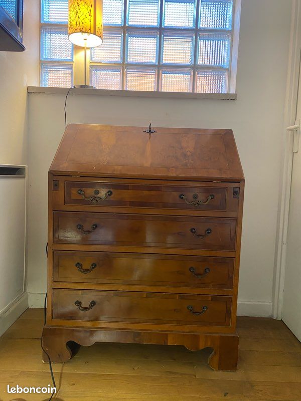 Bureau secrétaire avec escritoire (image 1)