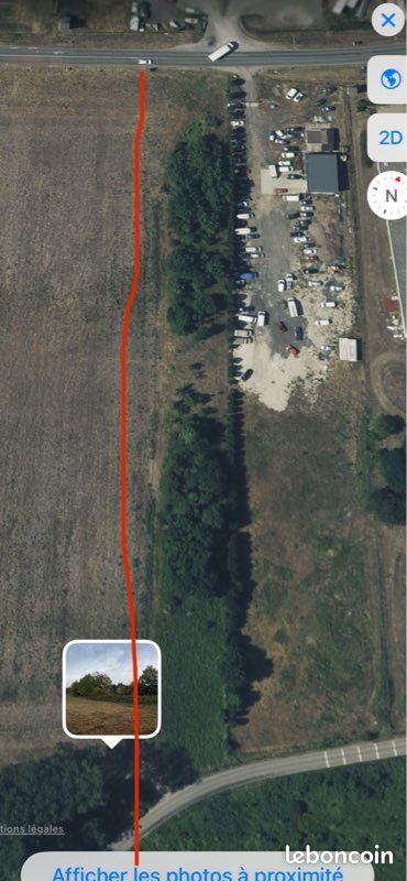 Terrain 5480 m² · à Berthecourt · 137 000 €