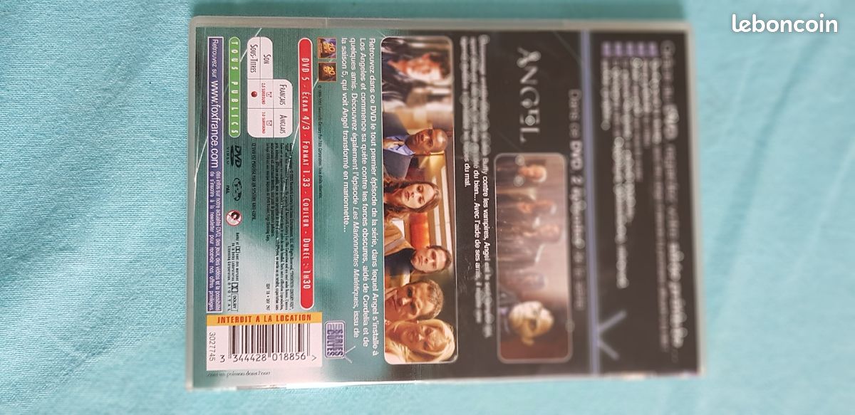 DVD ANGEL 2 Episodes (image 3)