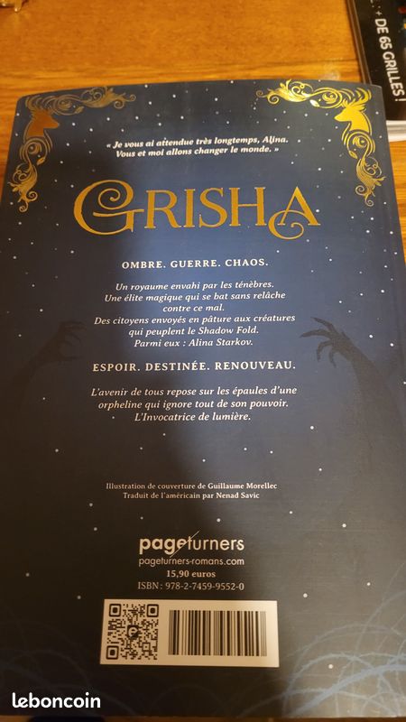 Vends - Grisha – Leigh Bardugo (Tome 1) (image 2)