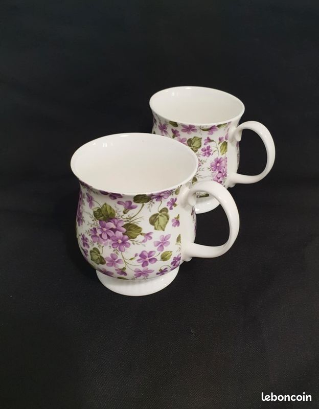 Tasses porcelaine fine Windsor (image 6)