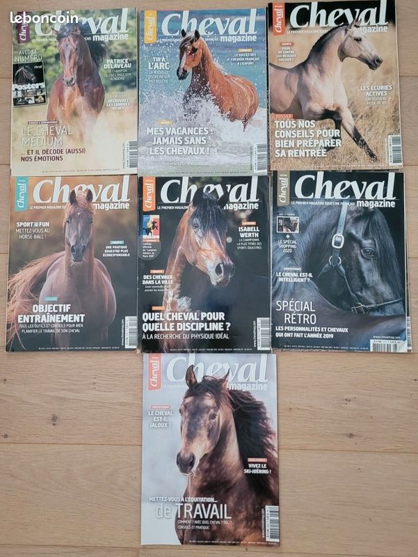 Cheval Magazine janvier 2019 - janvier 2020 + 2 hors-séries (image 2)