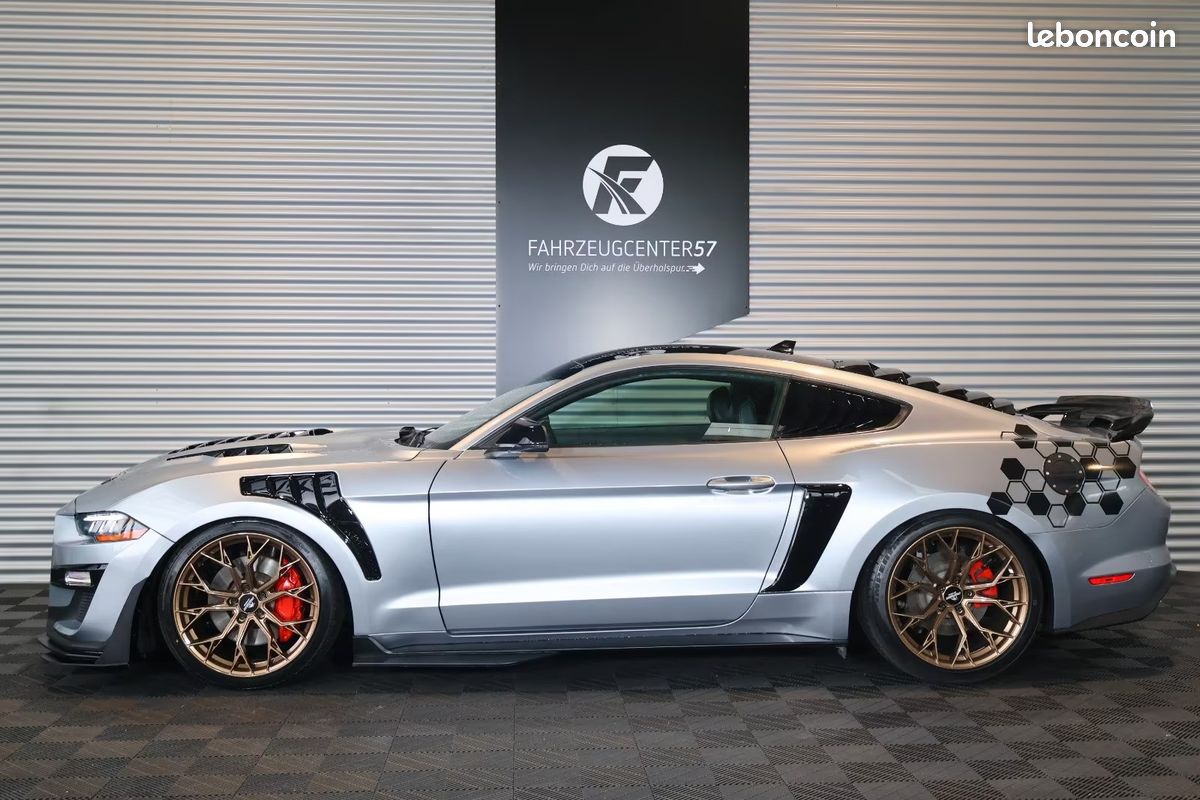 FORD Mustang Shelby GT500 Style 5.0 V8 460 ch – ACC – Digital Cockpit – LED (image 2)