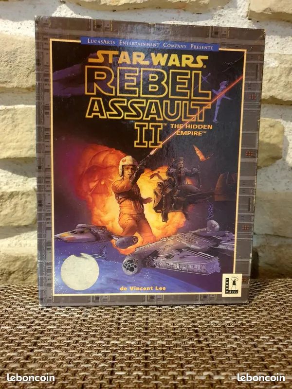 Star Wars: Rebel Assault II (2) PC Big Box | Jeu Vintage Bon état Boîte Originale