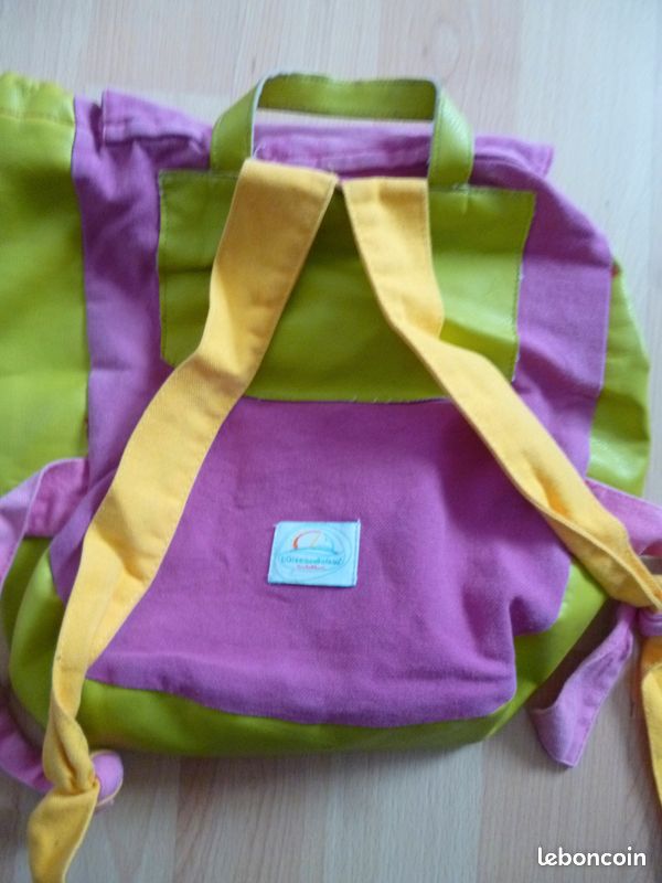 SAC À DOS PERSONNALISÉ *oiseau bateau * maternelle (image 2)
