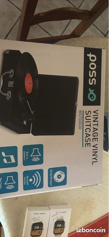 Platine vinyl style vintage neuve (image 1)