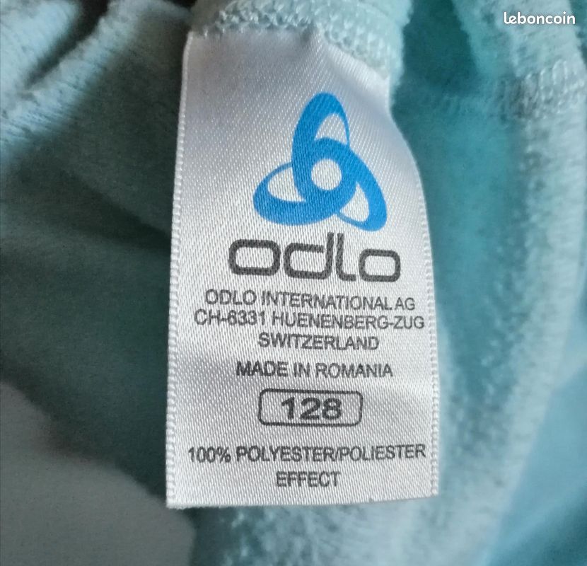 Sous vêtement technique ODLO Taille 8 ans (image 4)
