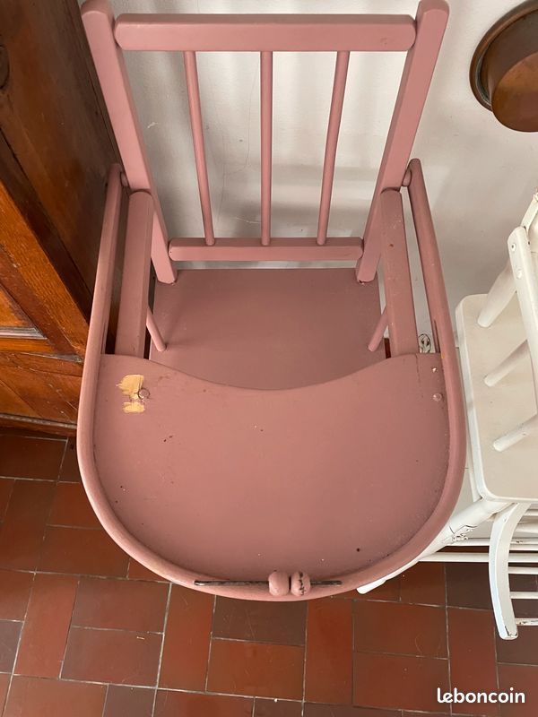 Chaises hautes enfants en bois (image 2)