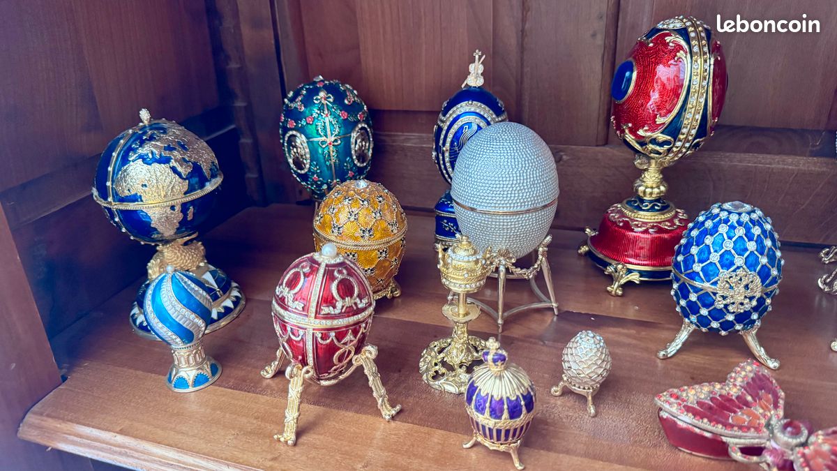Réplique œuf impérial Fabergé (image 8)