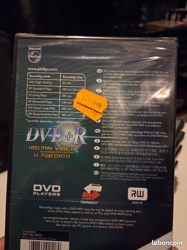 Lot de 10 dvd + R Philips (image 3)