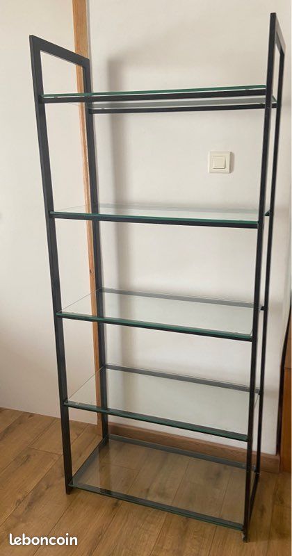 Meuble Étagères en verre design (image 1)