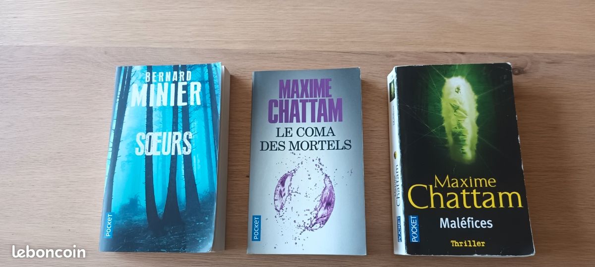 3 romans Chattam Minier (image 1)