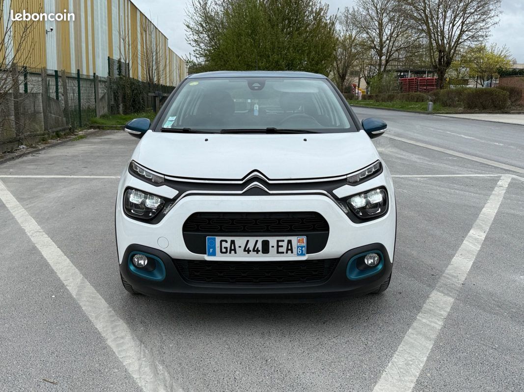 CITROEN C3 1.5 BlueHDi 100 SS BVM6 Feel - Entretien complet Citroën - Courroie de distribution OK (image 2)