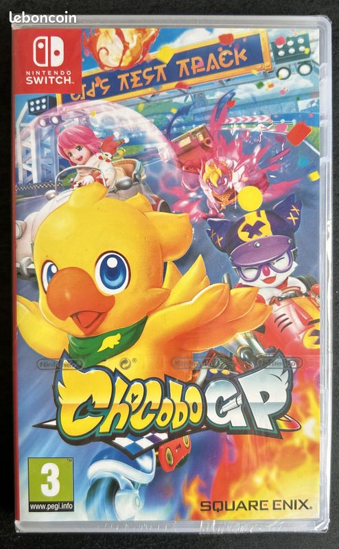 Chocobo gp - nintendo switch - vf - sous blister (image 1)