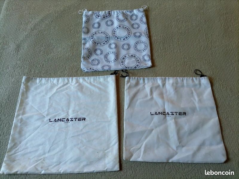 Lot x trois sacs bourses Lancaster Paris (image 1)