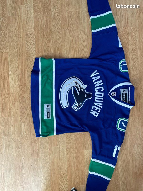 Maillot de hockey sur glace Vancouver Canada neuf Sport Plein air