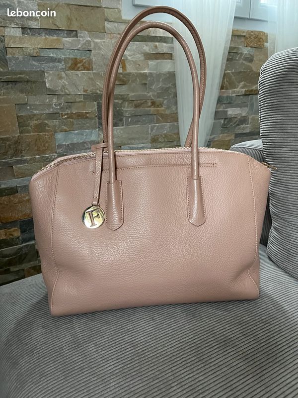 Sac Furla fourre-tout Cuir de veau (image 6)
