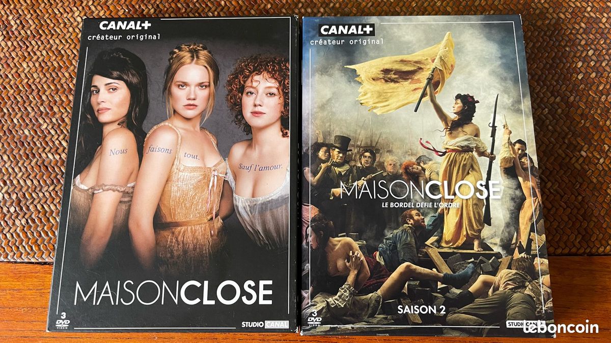 Coffret dvd maison close série canal + saison 1&2 - DVD - Films