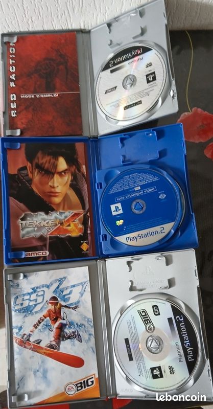 Lot De 5 Jeux Playstation 2 - Jeux PS2 En Excellent état, Comme Neufs