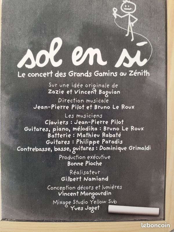 2 CD du spectacle "Sol en Si" (image 4)
