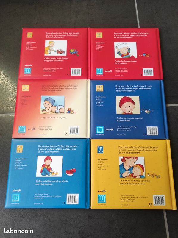 Lot livres "Caillou" (image 2)