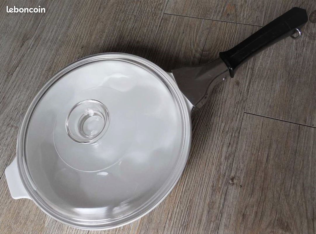 Vintage Plat / sauteuse Pyroflam avec couvercle (image 6)