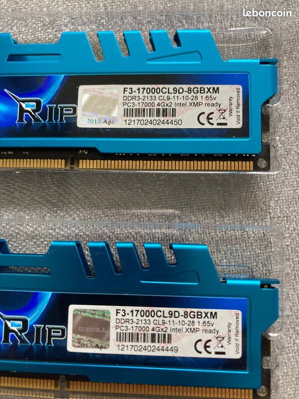 Ripjaws G.Skill DDR3 (image 2)