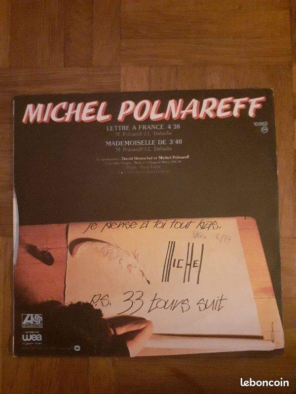 45 tours de Michel Polnareff (image 1)