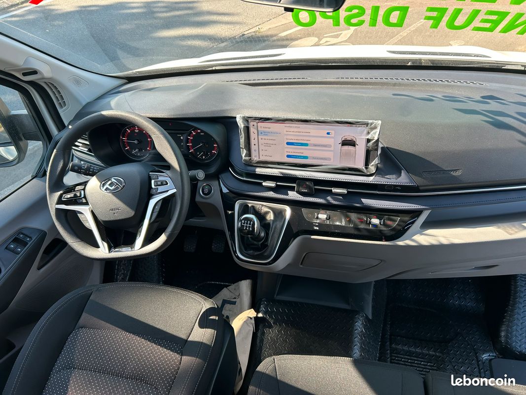 22 900 ht - maxus deliver 9 neuf l3h2 2.0 d 150 cv Grand Carplay / clim / reg / tel / camera / dab / phare av led / radar AV et AR / Alerte anti collision/ lecture des panneau etc... (image 6)