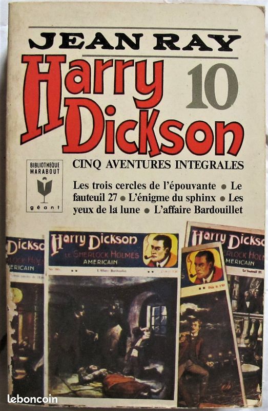 Jean Ray - Harry Dickson 10 - cinq aventures intégrales (image 1)