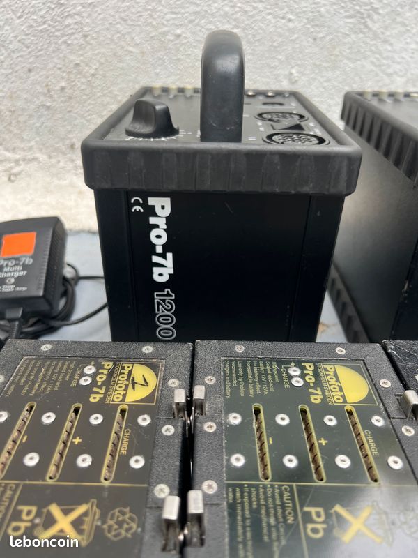 Profoto Pro-7b 1200Ws mit LiFe Lithium und PB Akku | Acheter sur