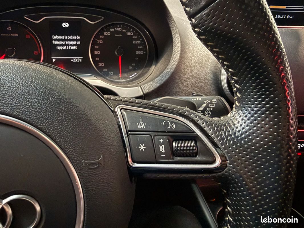 Audi A3 Quattro 2.0 TDi 184 cv S line Toit ouvrant - Bang Olufsen - Distrib et STRONIC à jour (image 19)