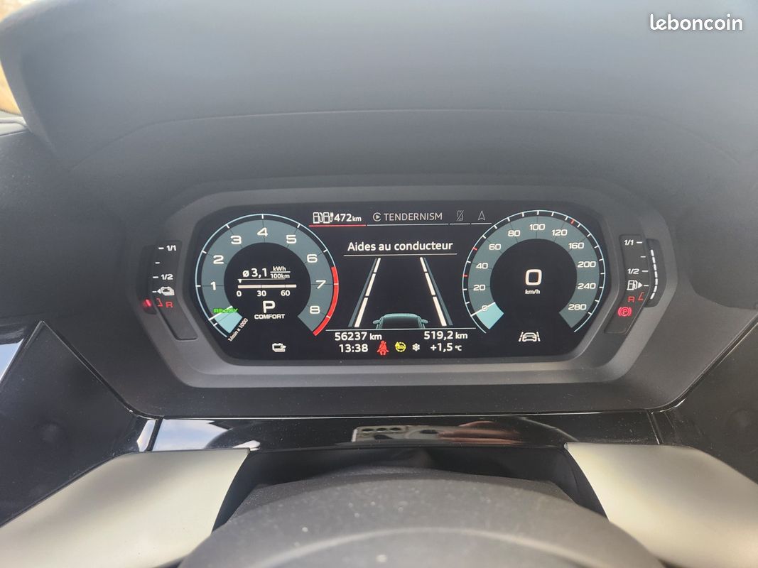 AUDI A3 SPORTBACK BUSINESS 40 e-tron 204 S tronic 6 Business line HYBRIDE RECHARGEABLE/SUIVI AUDI/GARANTIE 6 MOIS (image 16)