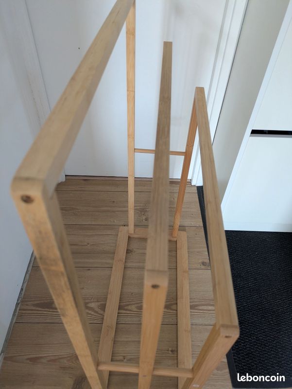 Porte serviettes en bambou (image 4)