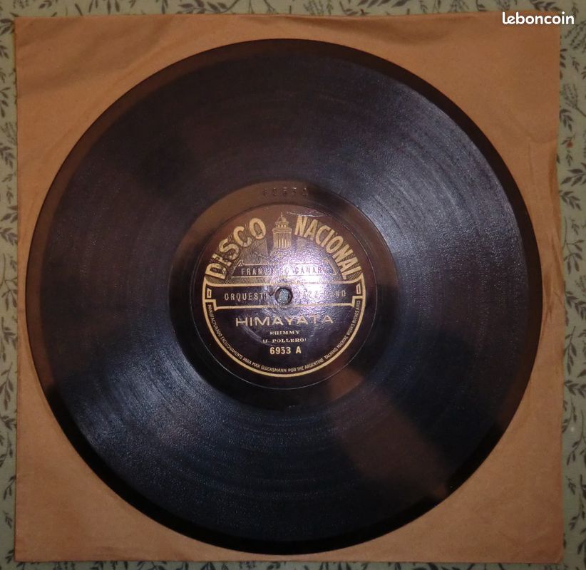 Disque 78 tours de Francisco Canaro (image 1)