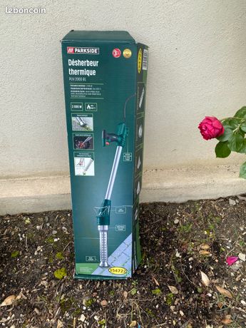 Désherbeur Thermique Parkside PUV 1100 A1 – 230V, Filaire, Neuf Sous Emballage