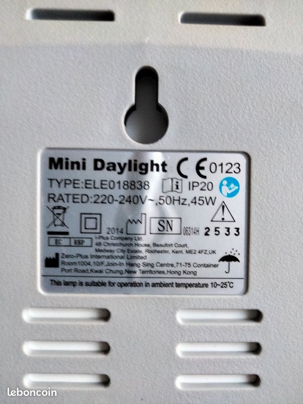 Lampe de luminothérapie (image 2)